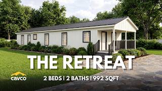 Tour This 992 Sq. Ft. Manufactured Home | The Retreat by Cavco