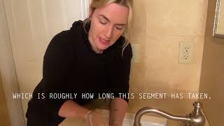Help Kate Winslet Stop the Spread by COVID 19 & Wash Your Hands Discovery English LA video