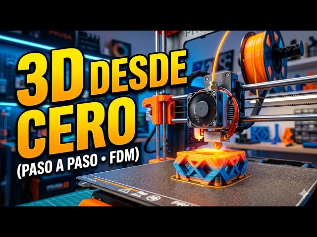 Vídeo relacionado con CURSO PRÁCTICO DE IMPRESIÓN 3D EN FDM:: ENSAMBLA, CONFIGURA Y COMIENZA A IMPRIMIR