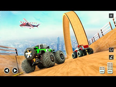 Monster Truck Mega Ramp Extreme Stunts GT Racing - Impossible Car Game - Android GamePlay