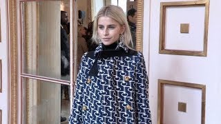 Caroline Daur and more front row for the Altuzarra Fashion Show in Paris