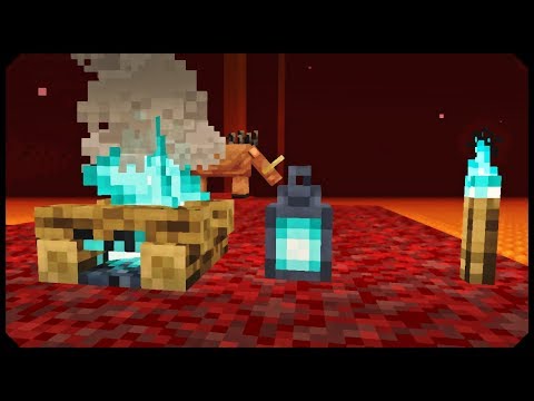 Minuthu - How to make Soul Torch, Soul Lantern and Soul Campfire in Minecraft 1.16