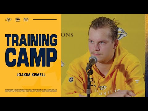 Joakim Kemell Media Availability - Training Camp: Sept. 20, 2025