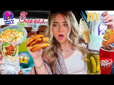 Trying VIRAL FAST FOOD HACKS For 24 HOURS!