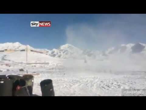 Apache Helicopter Crashes Into Snow In Afghanistan
