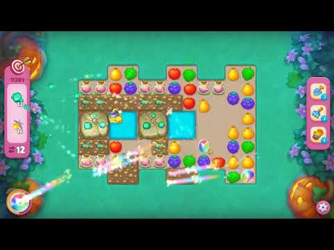 Gardenscapes level 11384 - One Shot - Gameplay