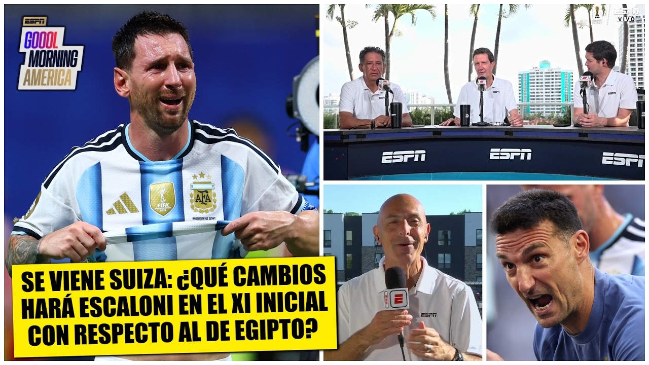 ARGENTINA exhibió un equipo ANÁRQUICO que remontó por puro INSTINTO de SUPERVIVENCIA | Goool Morning