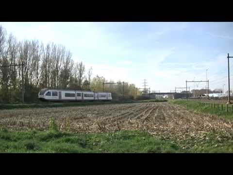 GTW-E 2/8 (Velios) coming from Maastricht North.