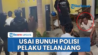 Tampang ASN Lingkungan TNI Penikam Anggota Polisi hingga Tewas: Keluar Cuma Pakai CD Bersimbah Darah