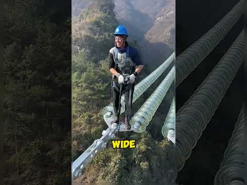 High Voltage Line Worker