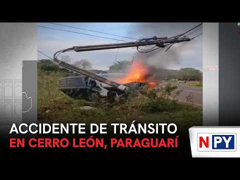 Accidente de tránsito en Cerro León, Paraguarí