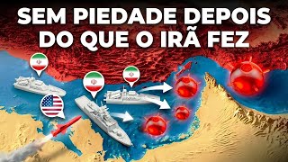 Irã toma atitude imperdoável no Estreito de Hormuz e resposta dos EUA é brutal