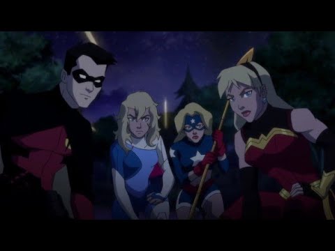 Young Justice Phantoms 4x03: Opening Scene|The Outsiders Flashback|