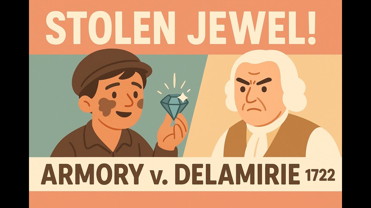 Armory v. Delamirie (1722) - Relativity of Title