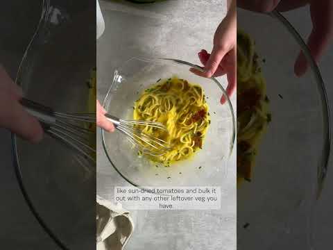How to use up leftover spaghetti