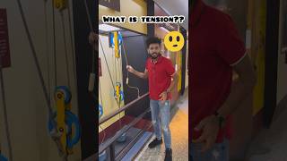 Pulley ka magic 😳 ? #neet #nirmeet #cbse11th #sciencefun #pulley