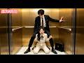 Elevator breaks, trapping her under the CEO?! But that’s not all—he becomes her hubby! #drama #love