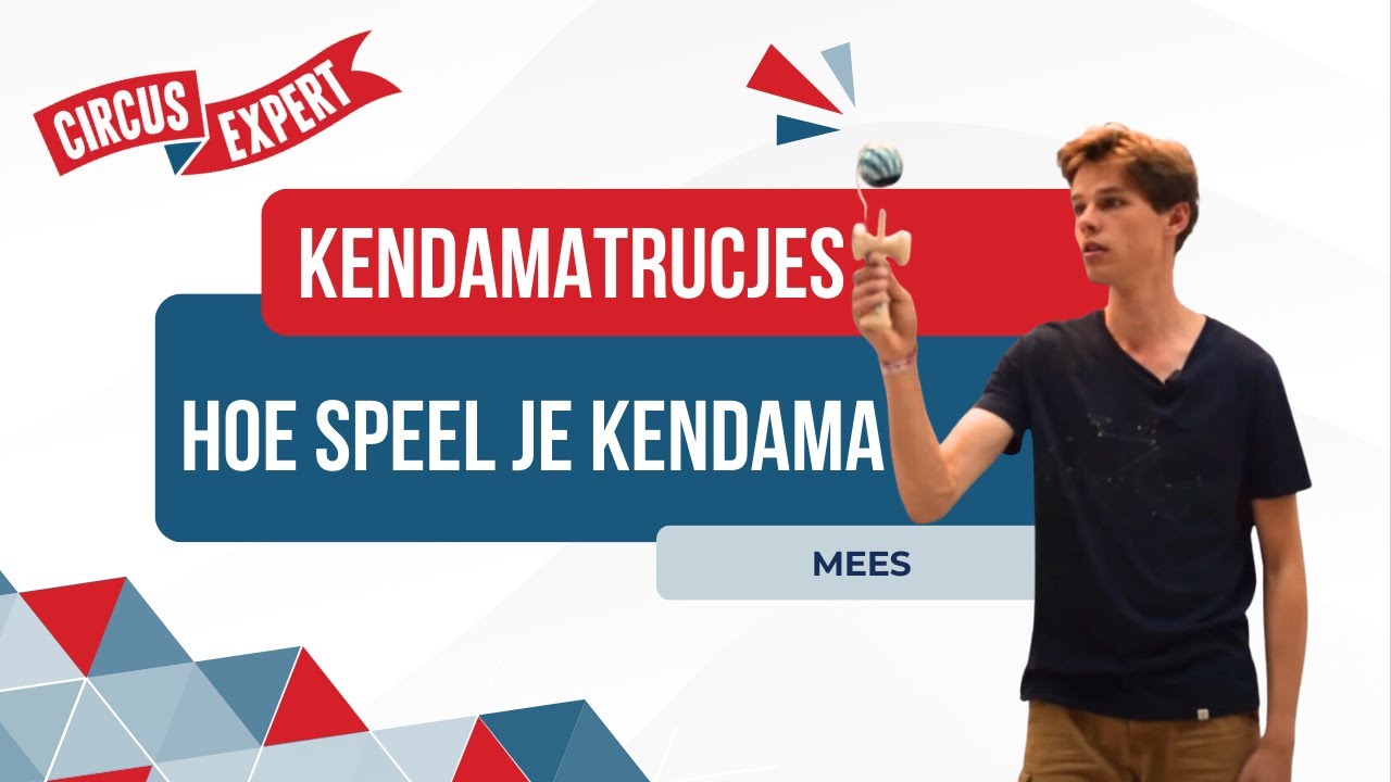 product video KROM Kendama Roze-Geel-Groen