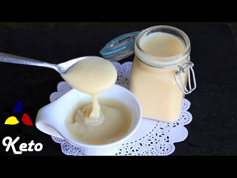 Sugar Free Sweetened Condensed Milk  | Keto Recipes | Keto Dessert