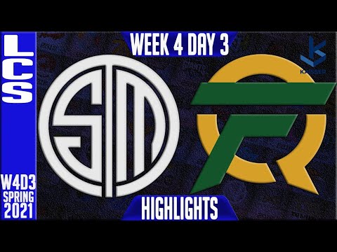 TSM vs FLY Highlights | LCS Spring 2021 Week 4 Day 3