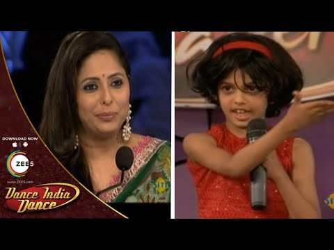 Shreya Acharya AUDITION With FULL Masti - DID L'il Masters