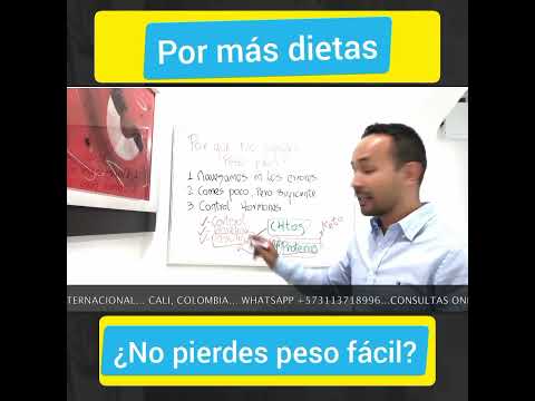 Por qué no bajas de peso fácil ?
