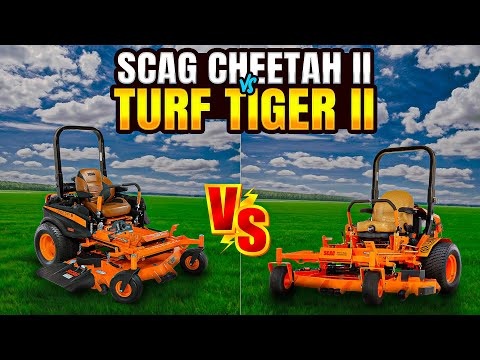 SCAG Cheetah II VS Turf Tiger II: In-depth Look!