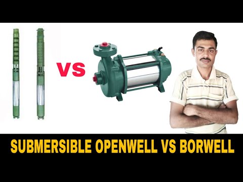 Submersible openwell motor and borewell motor