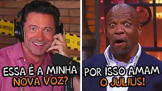 Atores REAGINDO a suas VOZES dubladas em PORTUGUÊS (parte 2) 😯