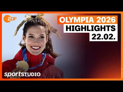 Olympia Highlights Sonntag 22.02. | Mailand Cortina 2026 | sportstudio