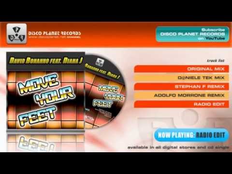 David Bonanno feat. Diana J - Move Your Feet (Radio Edit)