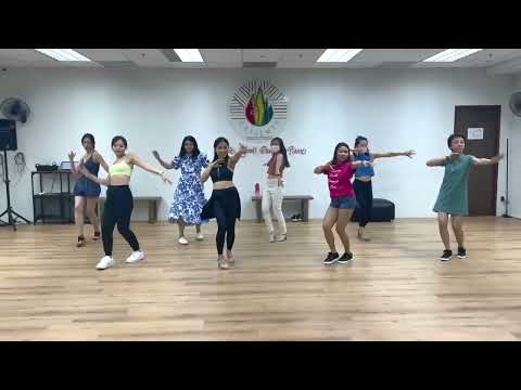 Caliente Dance Studio Singapore Bachata solo shines class demo Doja Cat & The Weekend - You Right