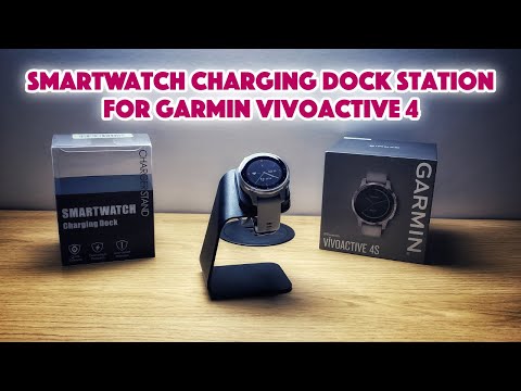 Smartwatch Charging Dock Station for Garmin Vivoactive 4 | CAVN Charger Dock and Smartwatch Charger