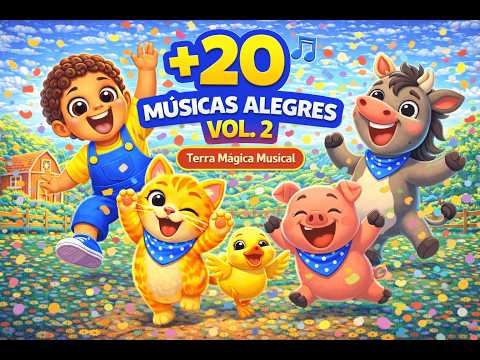Músicas Infantis para Dançar | 20 Músicas Infantis da Fazenda. VoL.2 🐮🎵