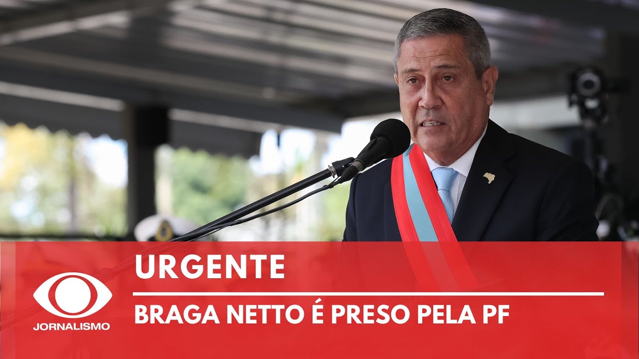 PF prende Braga Netto em investigação por tentativa de golpe de Estado