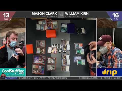 [MTG Modern] SCGCon Charlotte Rd 6 - 4c Omnath vs Living End