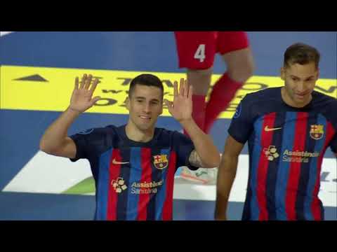 BARCELONA vs UNITED GALATI 6:2 (1. kolo, skupina D, Elitna runda, Liga prvaka u futalu 22/23)