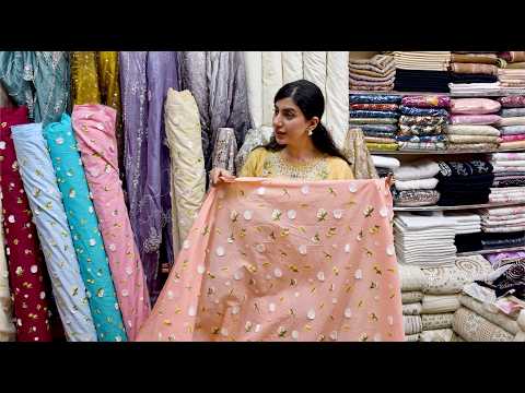 Cutwork Lawn Trousers | Chikankari Suits | Summer Dupattas & Suits | Handmade Tarkashi Lawn Shawls