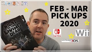 Feb - Mar 2020 - PICK UPS (Nintendo Switch, Wii & 3DS, and books!)