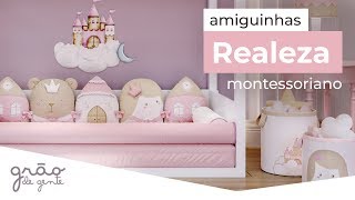 QUARTO MONTESSORIANO AMIGUINHAS REALEZA | GRÃO DE GENTE