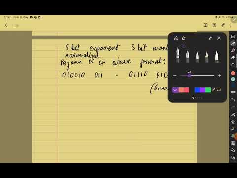 floating point subtraction OCR A level Computer Science #EasyA*