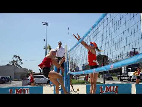 LMU Beach Volleyball NCAA Tournament Opener