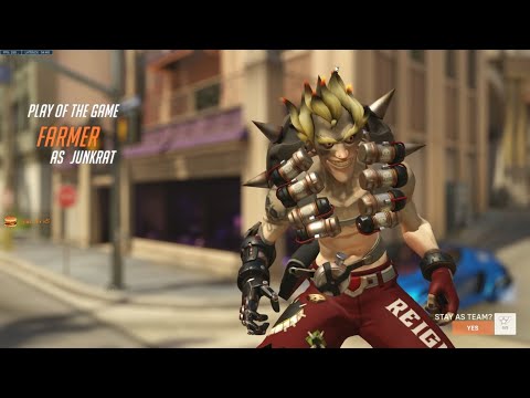 Overwatch 2 Best DPS Pro Dafran Playing Junkrat On Hollywood -POTG-