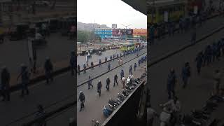 preview picture of video 'RAF and Police live march near Mothi Circle in Ballari'