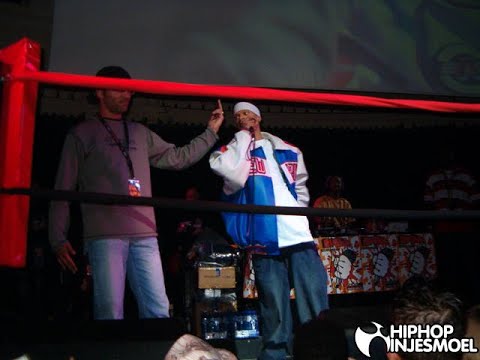 Classic: Verhitte battle tussen Minithug en Kiddo Cee bij Spitt Finale 2003