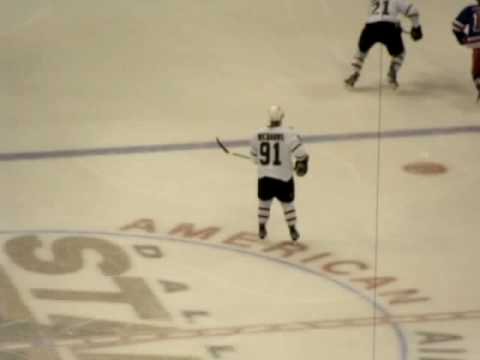 Nikolai Zherdev Scores a Goal Against Dallas Stars