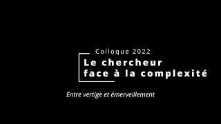 Oct. 2022 - Le chercheur face à la complexité, L’élégance complexe des molécules - JP. Sauvage