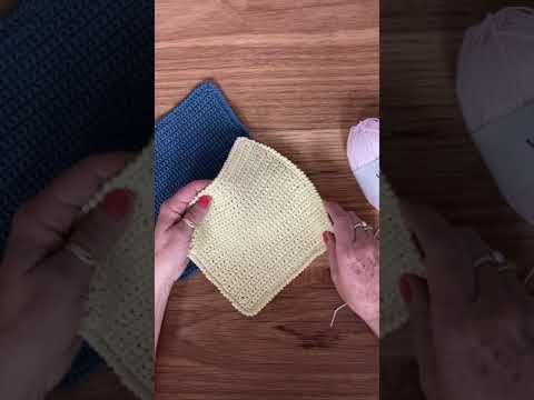 BEGINNER CROCHET DISHCLOTH