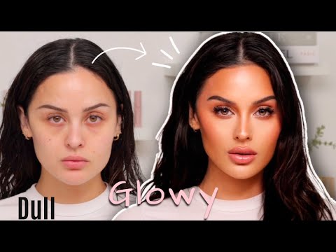 Quick 5 min Glowy Makeup Tutorial l Christen Dominiquee