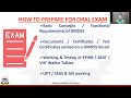 Guide To GMDSS Oral Examination H V Rajesh